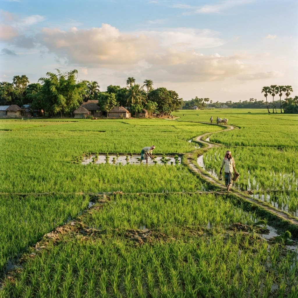 Crops farming in Bangladesh